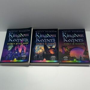 Disney Kingdom Keepers 3-Book Set - Purple and Black Covers